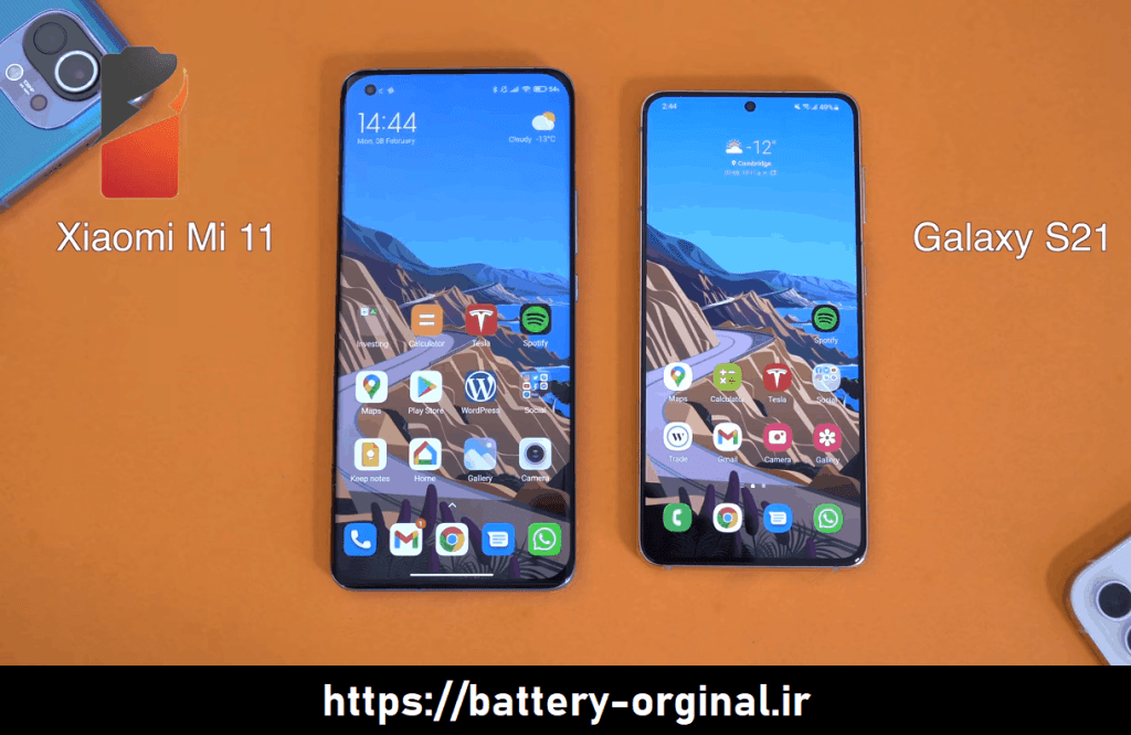 Samsung Galaxy S21 در برابر Xiaomi Mi 11